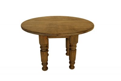 Wirebrushed Roman Leg Round Dining-0