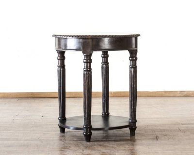 Greek Goddess Pine Accent Table-0