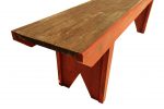 Clara 5' Plank Bench-7784