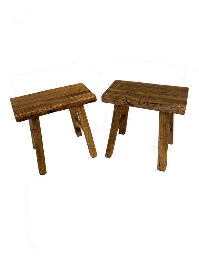 Reclaimed Elm Stool-0
