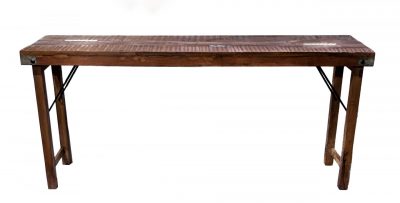 Rectangular Folding Console Table-0